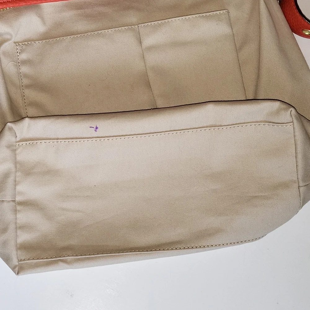 🌷Coach legacy Duffle Vermillion orange